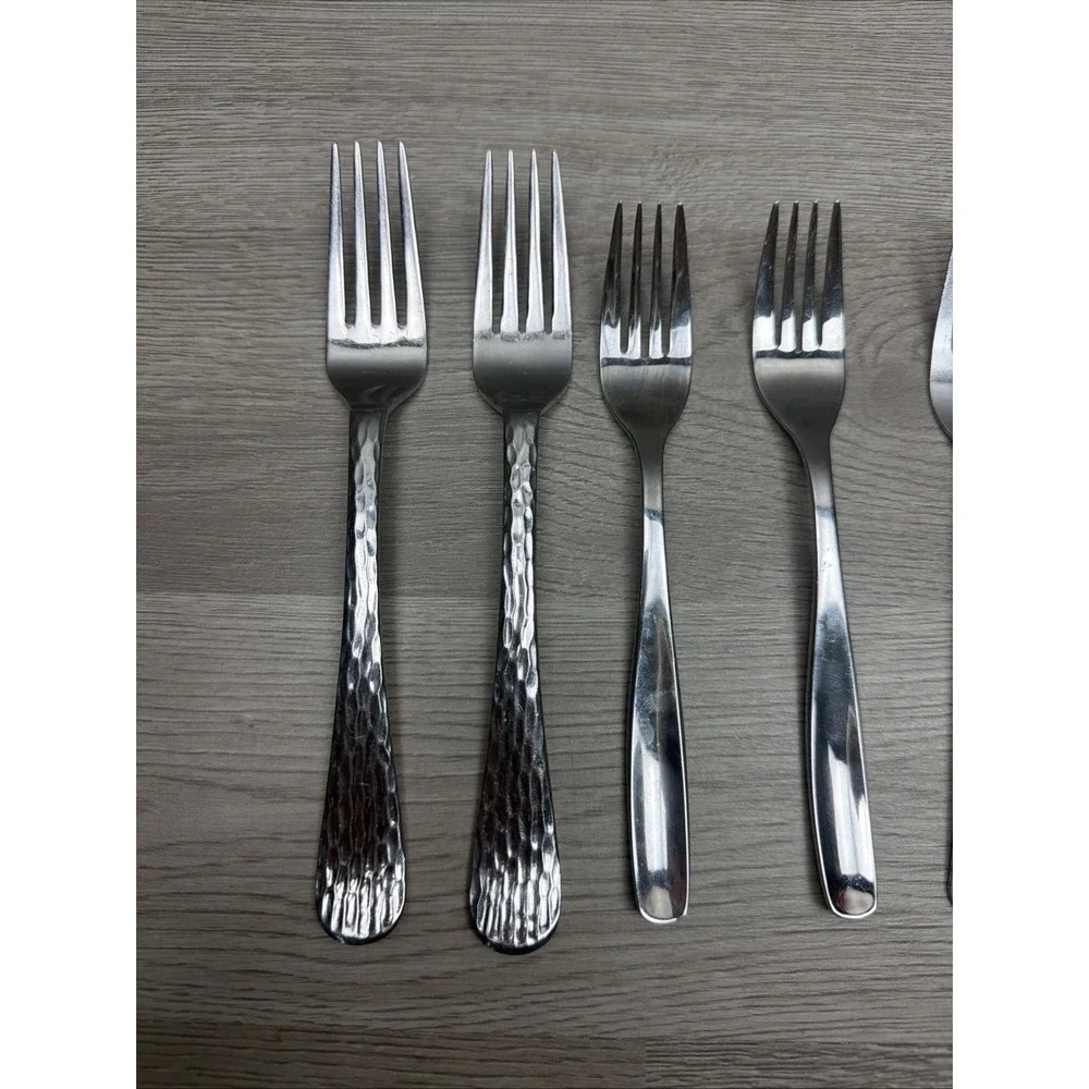 Lot Of 12 Dinner Forks. Brandware, Stainless China, Next Day Gourmet, Winco